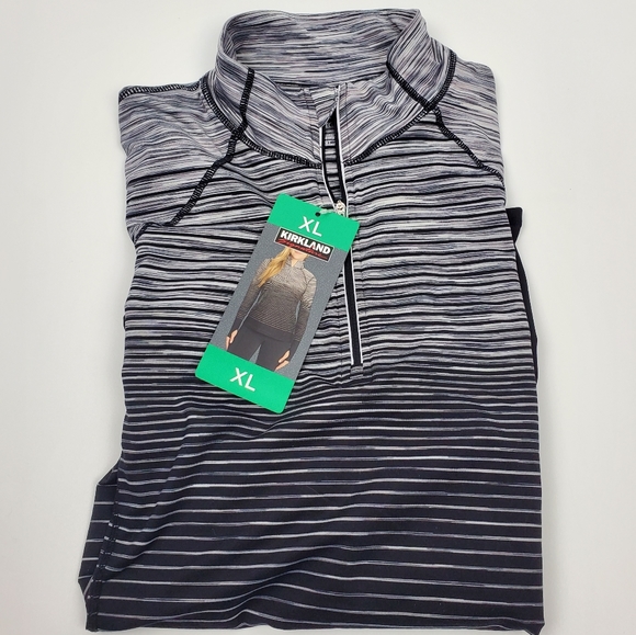 Women's Kirkland Signature 1/4 Zip Workout Top NWT - Picture 8 of 12